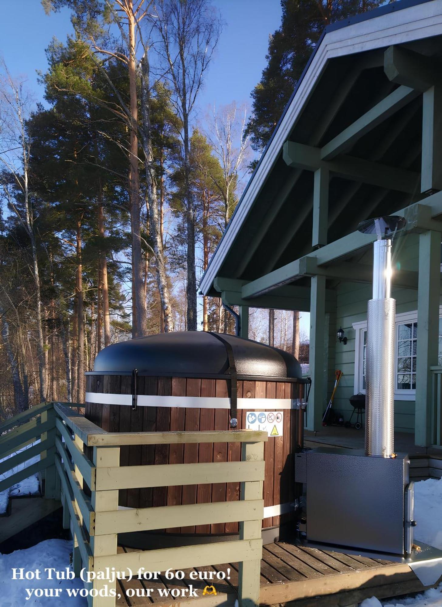 Sresort Saunas - Hot Tub, Palju Virasoja Exteriör bild