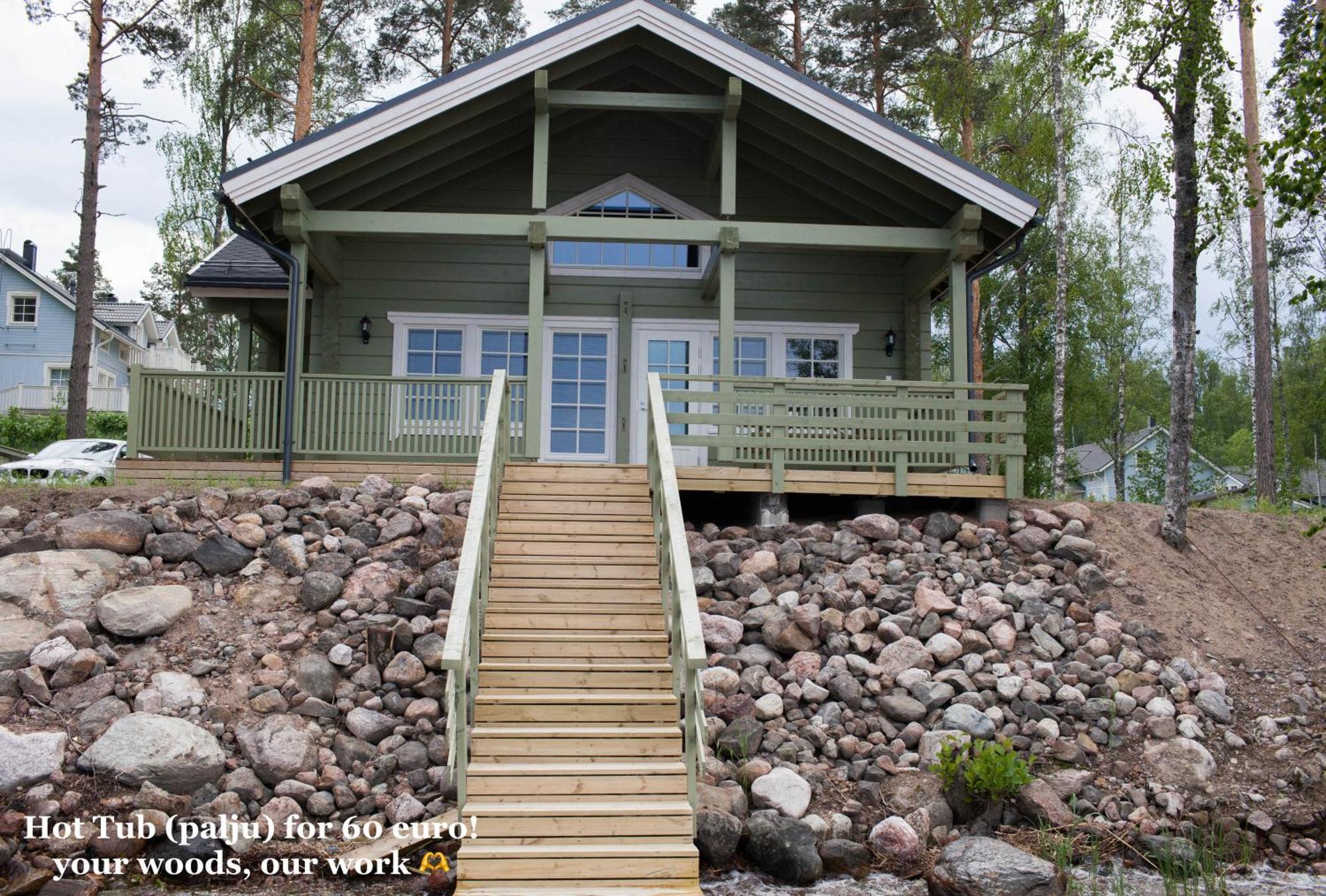 Sresort Saunas - Hot Tub, Palju Virasoja Exteriör bild